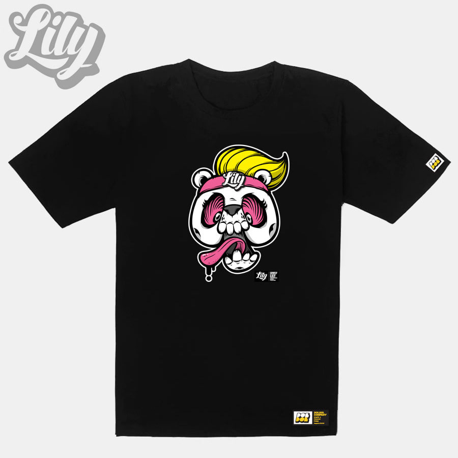 [돌돌] Lily-tshirts-09 러블리 릴리 여자 북극곰 스노우보드 선수 익스트림 캐릭터 그래픽 디자인 티셔츠 티