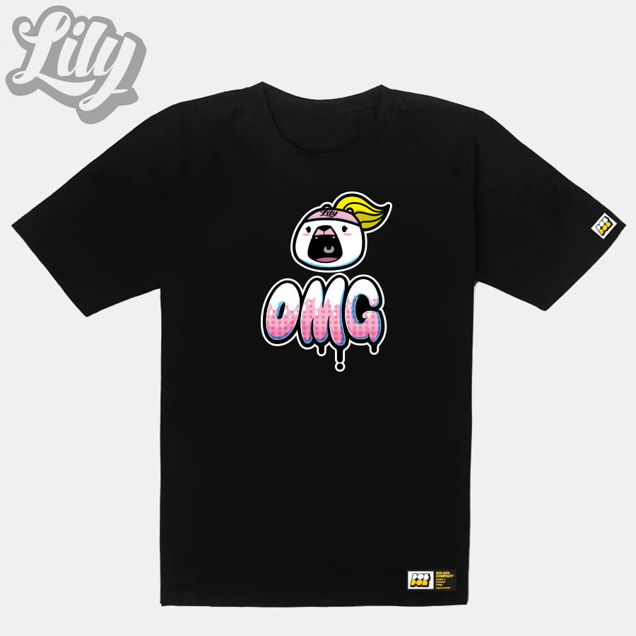 [돌돌] Lily-tshirts-06 러블리 릴리 여자 북극곰 스노우보드 선수 익스트림 캐릭터 그래픽 디자인 티셔츠 티