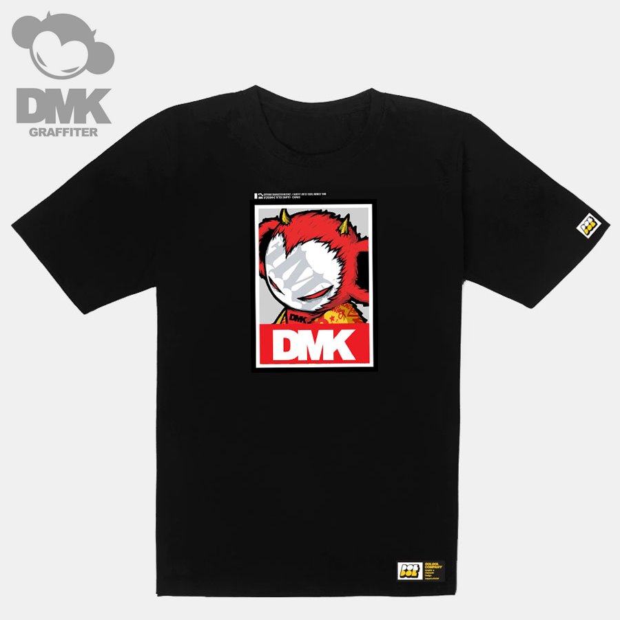 [돌돌] DMK_T-shirts_64 그래피티 아티스트 데빌몽키 DMK 사이버펑크 스타일 캐릭터 그래픽 디자인 티셔츠 반팔티 티