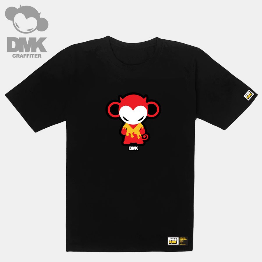 [돌돌] DMK_T-shirts_60 그래피티 아티스트 데빌몽키 DMK 사이버펑크 스타일 캐릭터 그래픽 디자인 티셔츠 반팔티 티