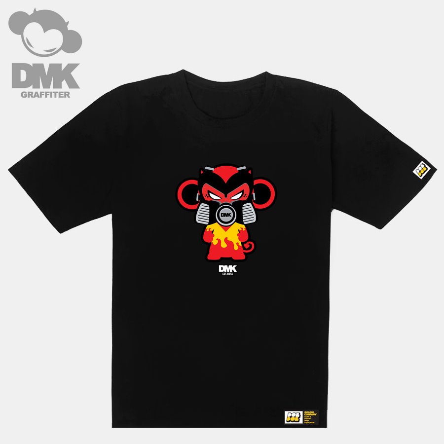 [돌돌] DMK_T-shirts_62 그래피티 아티스트 데빌몽키 DMK 사이버펑크 스타일 캐릭터 그래픽 디자인 티셔츠 반팔티 티