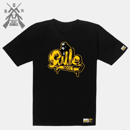 [돌돌] Gangster Guile_T-shirts_10 갱스터 크로우 가일 힙합 그래피티 캐릭터 그래픽 디자인 티셔츠