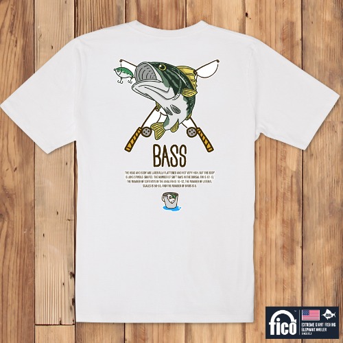 [돌돌] FICO-tshirts-108 익스트림 낚시 브랜드 피코 시즌2 한국 어종 캐릭터 그래픽 디자인 티셔츠 반팔티