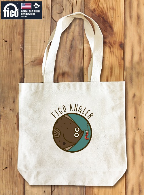 [돌돌컴퍼니] fico-canvas-bag-10 익스트림 낚시 브랜드 fico 피코 캐릭터 디자인 그래픽 컨버스백 에코백 패션 가방