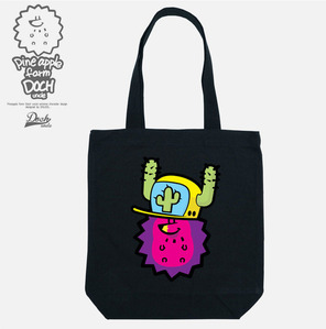 [돌돌] doch-uncle-canvas-bag-01 파인애플 농장의 고슴도치아저씨 캐릭터 디자인 캔버스백 가방 