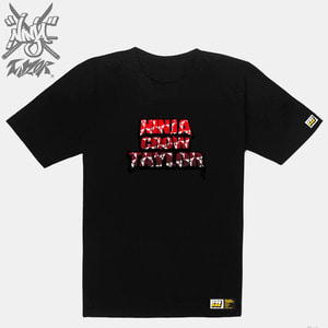 [돌돌] Ninja Talyor_T-shirts_10 닌자 크로우 테일러 익스트림 캐릭터 그래픽 그래피티 힙합 디자인 티셔츠 