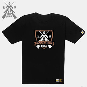 [돌돌] Gangster Guile_T-shirts_11 갱스터 크로우 가일 힙합 그래피티 캐릭터 그래픽 디자인 티셔츠 
