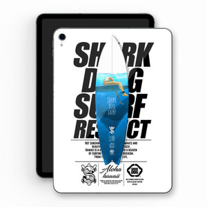 [돌돌] Sharkdog-TabletPC-15 샤크독 서핑 하와이 샤크독 캐릭터 그래픽 디자인 ipad pro 아이패드 프로 에어 미니 갤러시 탭 LG G 패드 튜닝 랩핑 보호 필름 스티커 스킨 데칼 그래피커