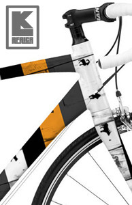 [그래피커] LK AFRICA-bike-06  자전거 프레임 스티커
